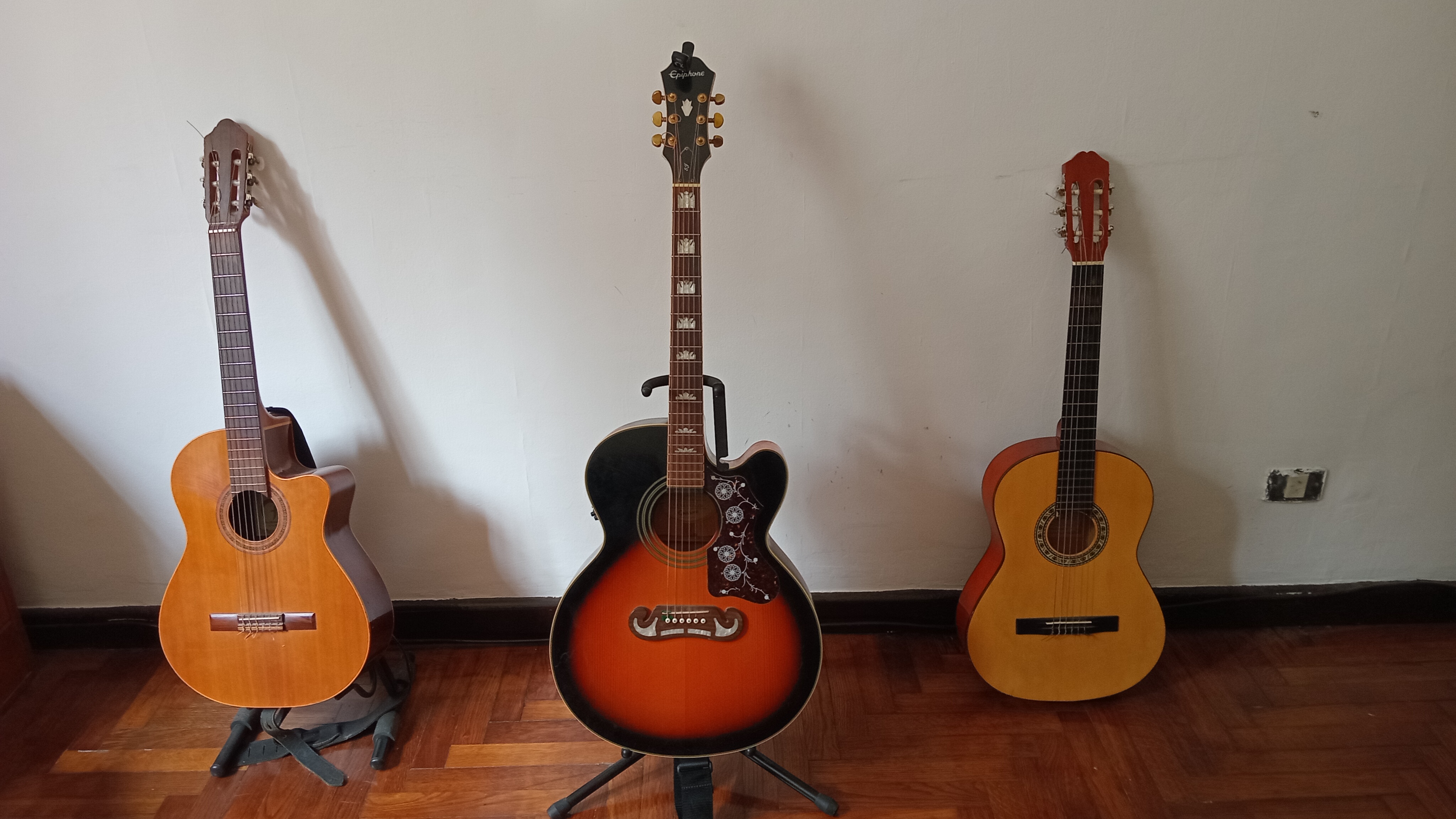 Guitarras en el estudio